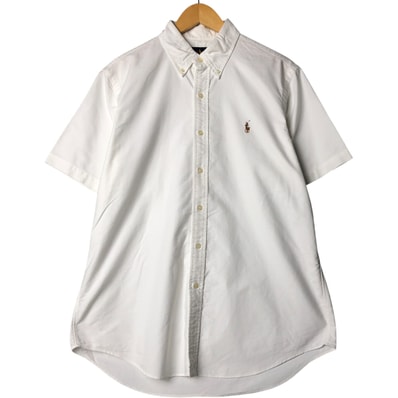 古着 ラルフローレン Ralph Lauren 半袖 ボタンダウンシャツ メンズL相当/eaa581532