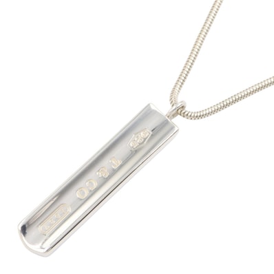 ティファニー TIFFANY&CO 1837 ネックレス ネックレス ジュエリー シルバー925 メンズ レディース シルバー系 【中古】
