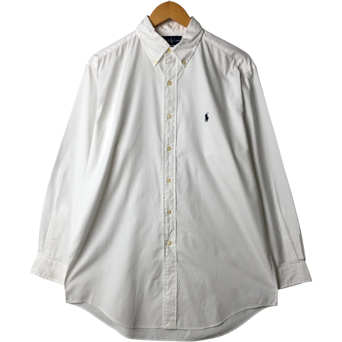 古着 ラルフローレン Ralph Lauren YARMOUTH 長袖 ボタンダウンシャツ メンズM相当/eaa591705