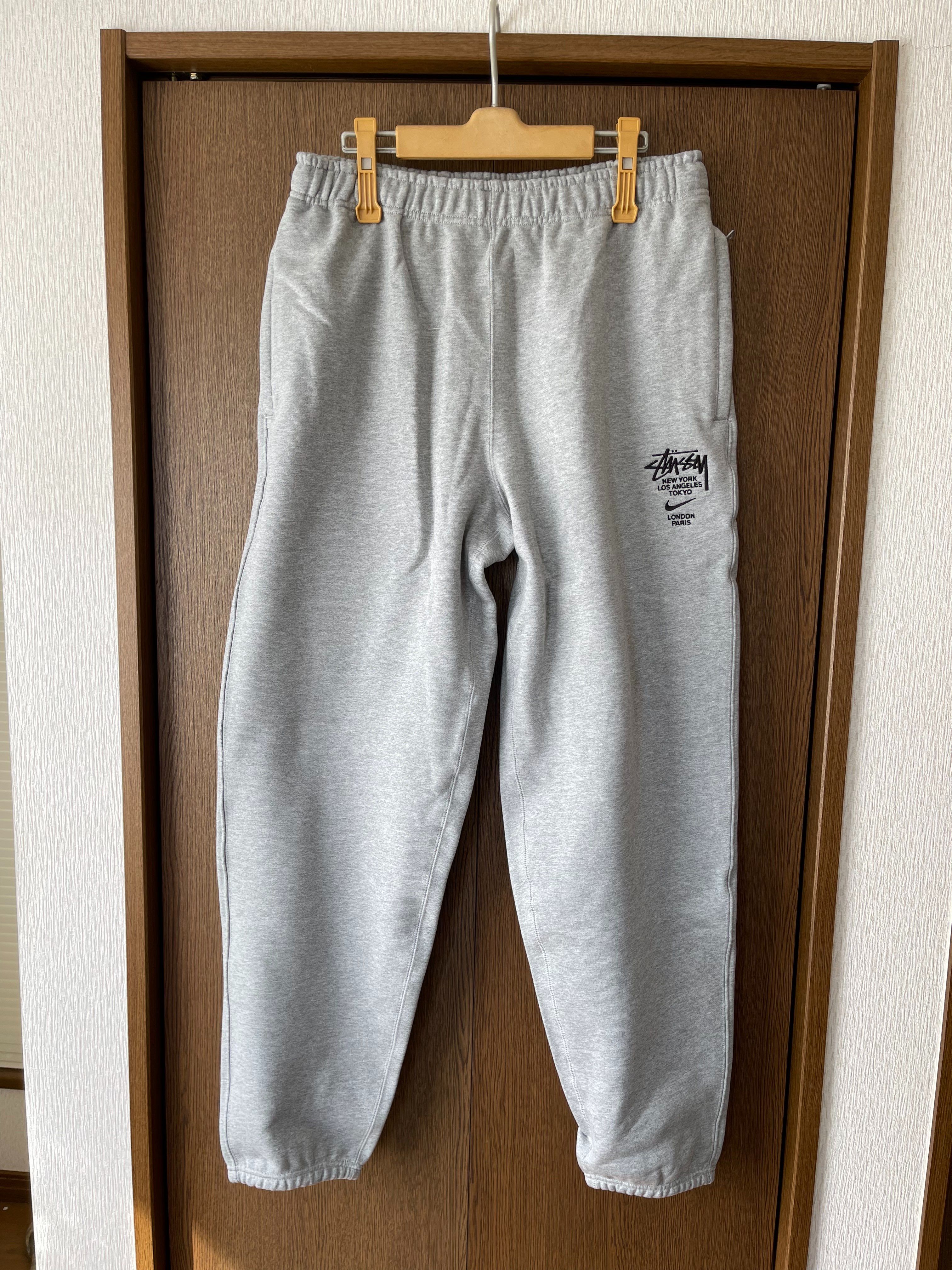 Nike x Stussy International Sweatpants (US Size) "Grey" DC4227-050