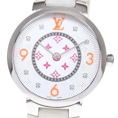 ☆良品 ルイ・ヴィトン タンブール モノグラム QA147 レディース 【中古】