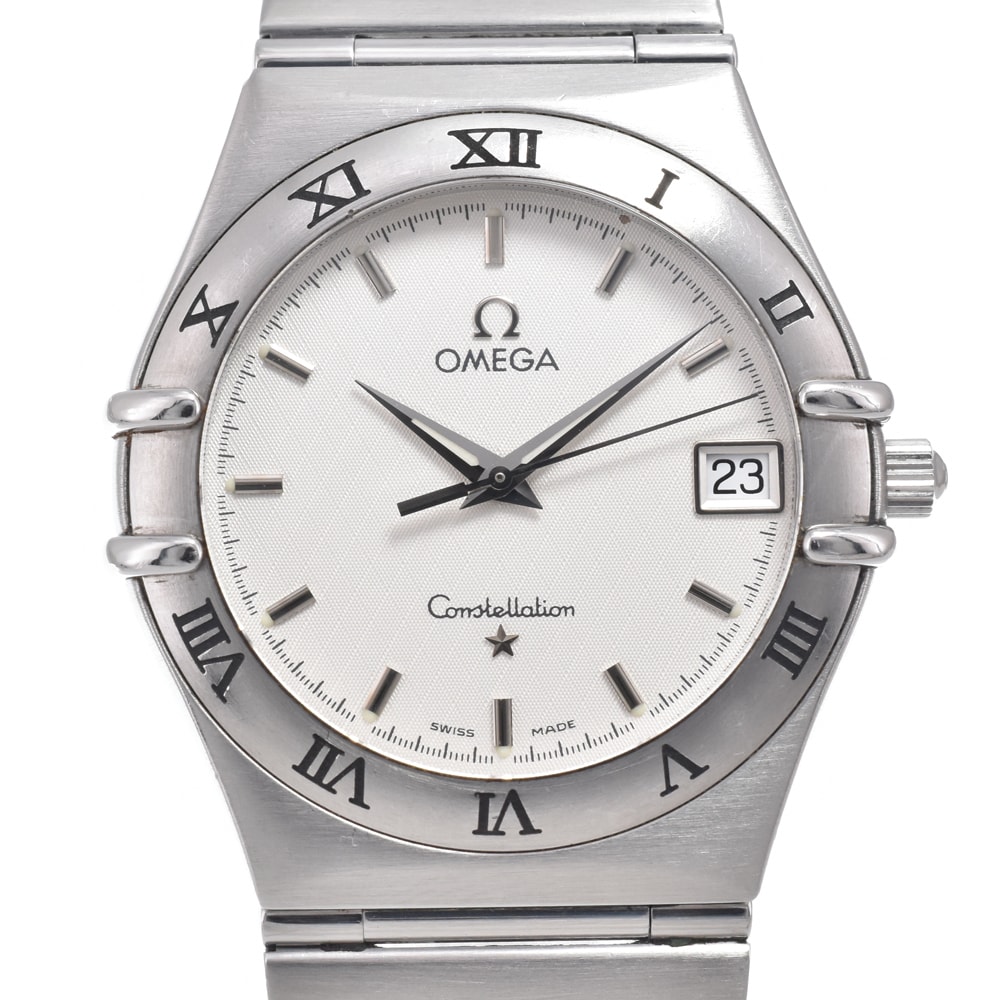 オメガ OMEGA 1512.30 コンステレーション デイト ホワイト クォーツ メンズ 良品 腕時計 O#151310