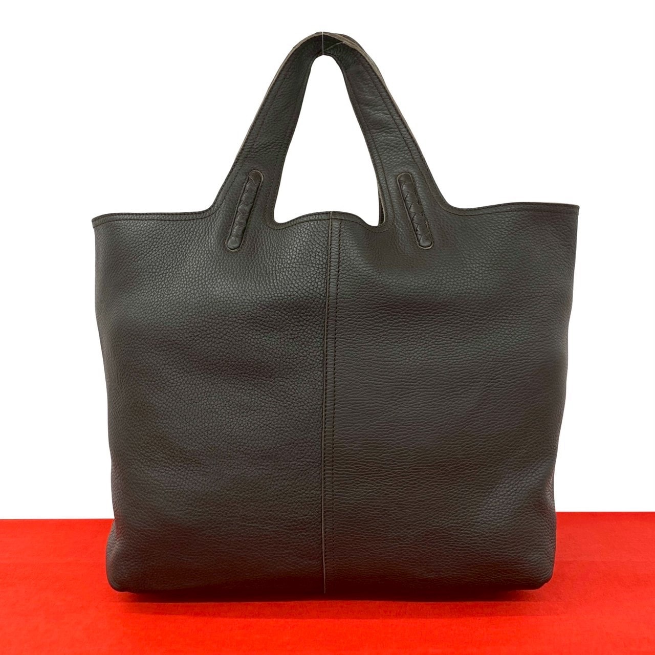 BOTTEGA VENETA ボッテガヴェネタ イントレチャート レザー トートバッグ ブラウン
27047