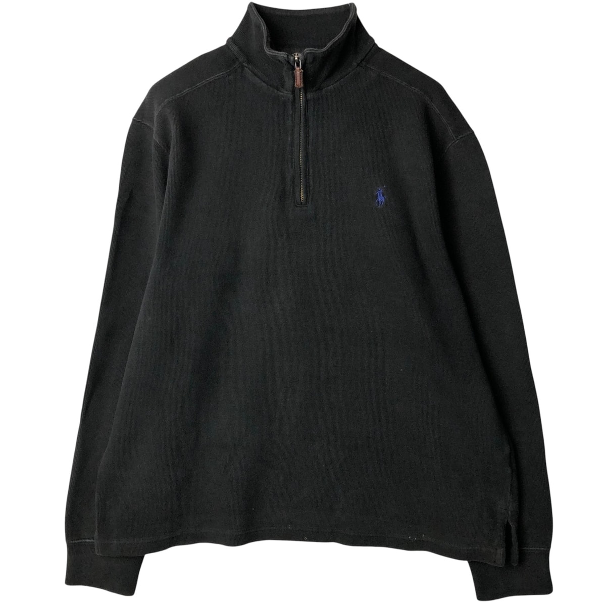 古着 ラルフローレン Ralph Lauren POLO by Ralph Lauren ハーフジップスウェットシャツ トレーナー メンズL相当/eaa532077