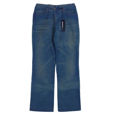 DIESEL ディーゼル デニムパンツ イタリア製 DIESEL style lab RODEO-STAR W28 フレア デニムパンツ ブルー系 28【中古】