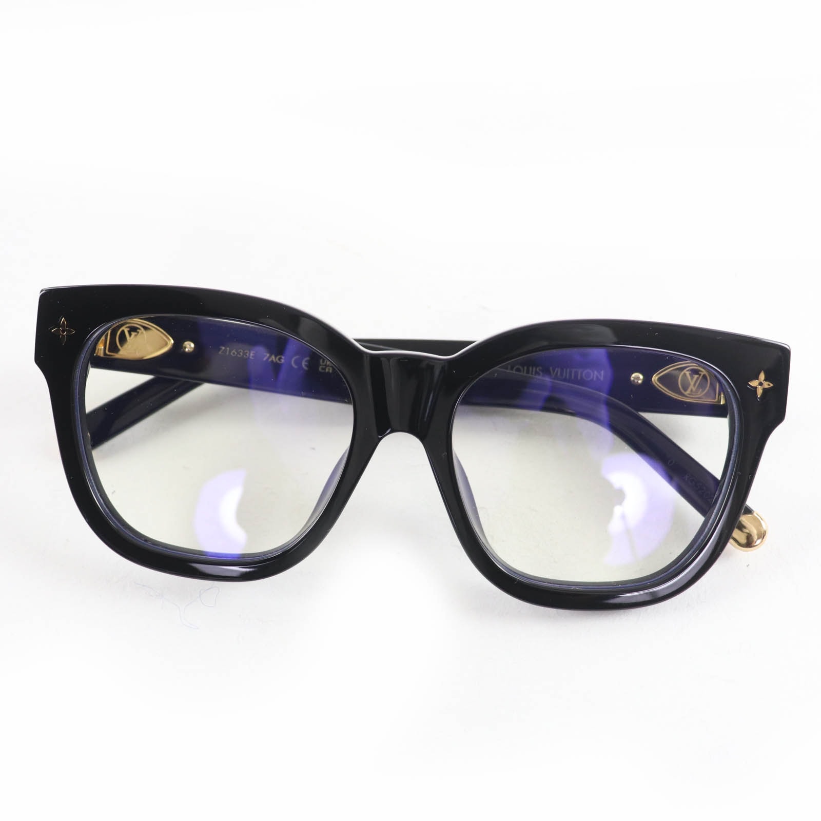 美品 ルイヴィトン メガネ オプティカル マイ モノグラム・スクエア 54□17