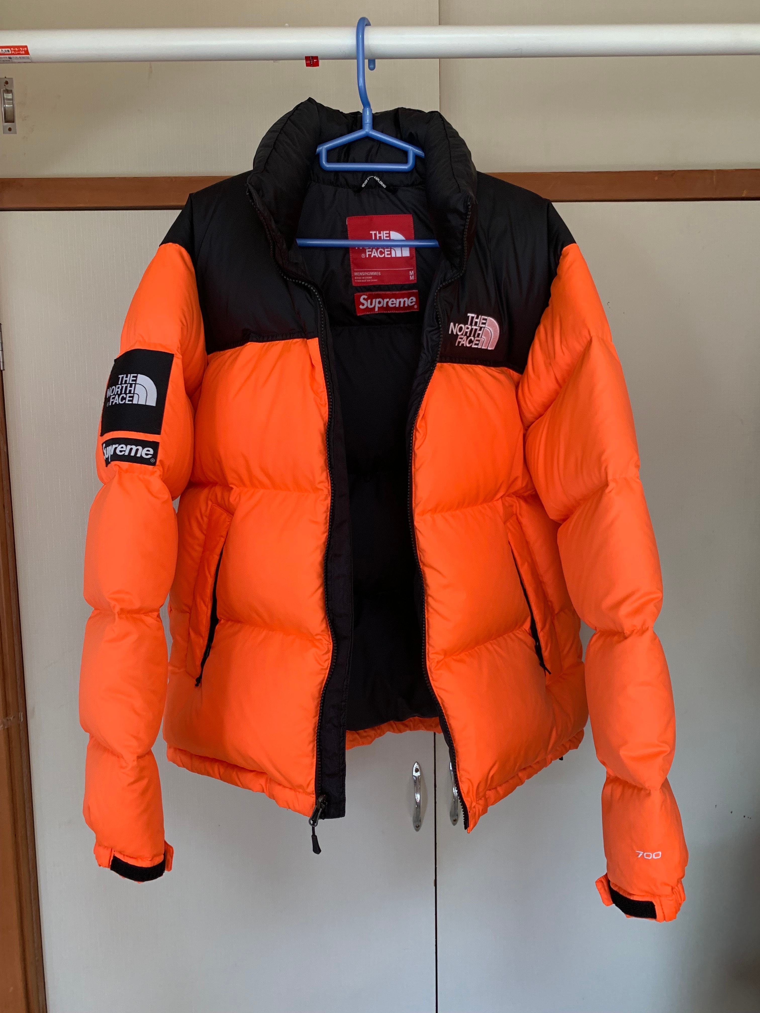 Supreme x The North Face 2016FW Nuptse Jacket "Orange"