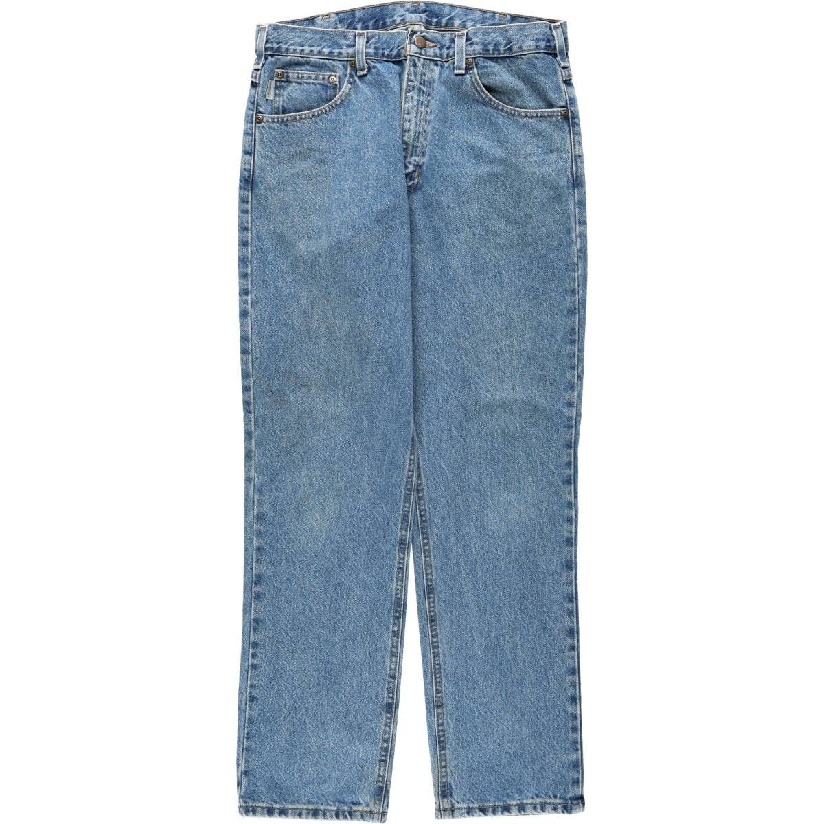 古着 カーハート Carhartt Traditional FIT テーパードデニムパンツ メンズw34相当/eaa667668