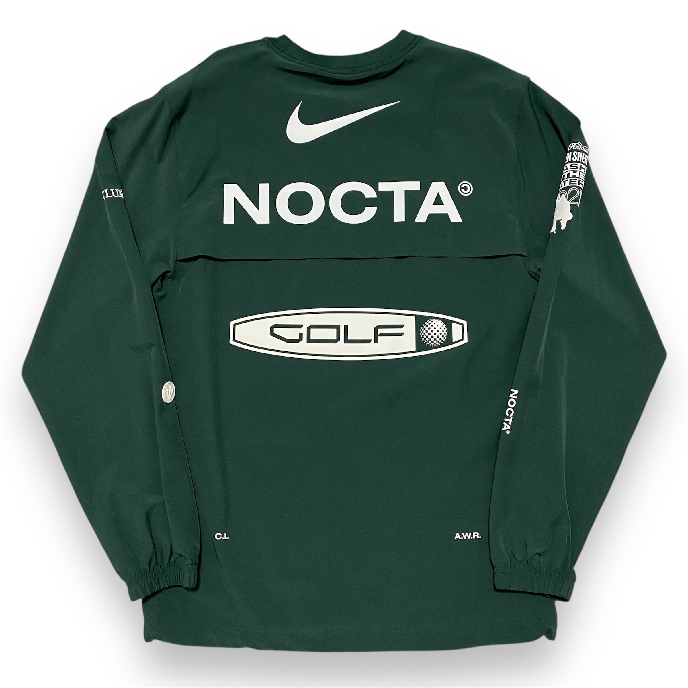 Nike NOCTA LONG SLEEVE WOVEN CREW "Pro Green"