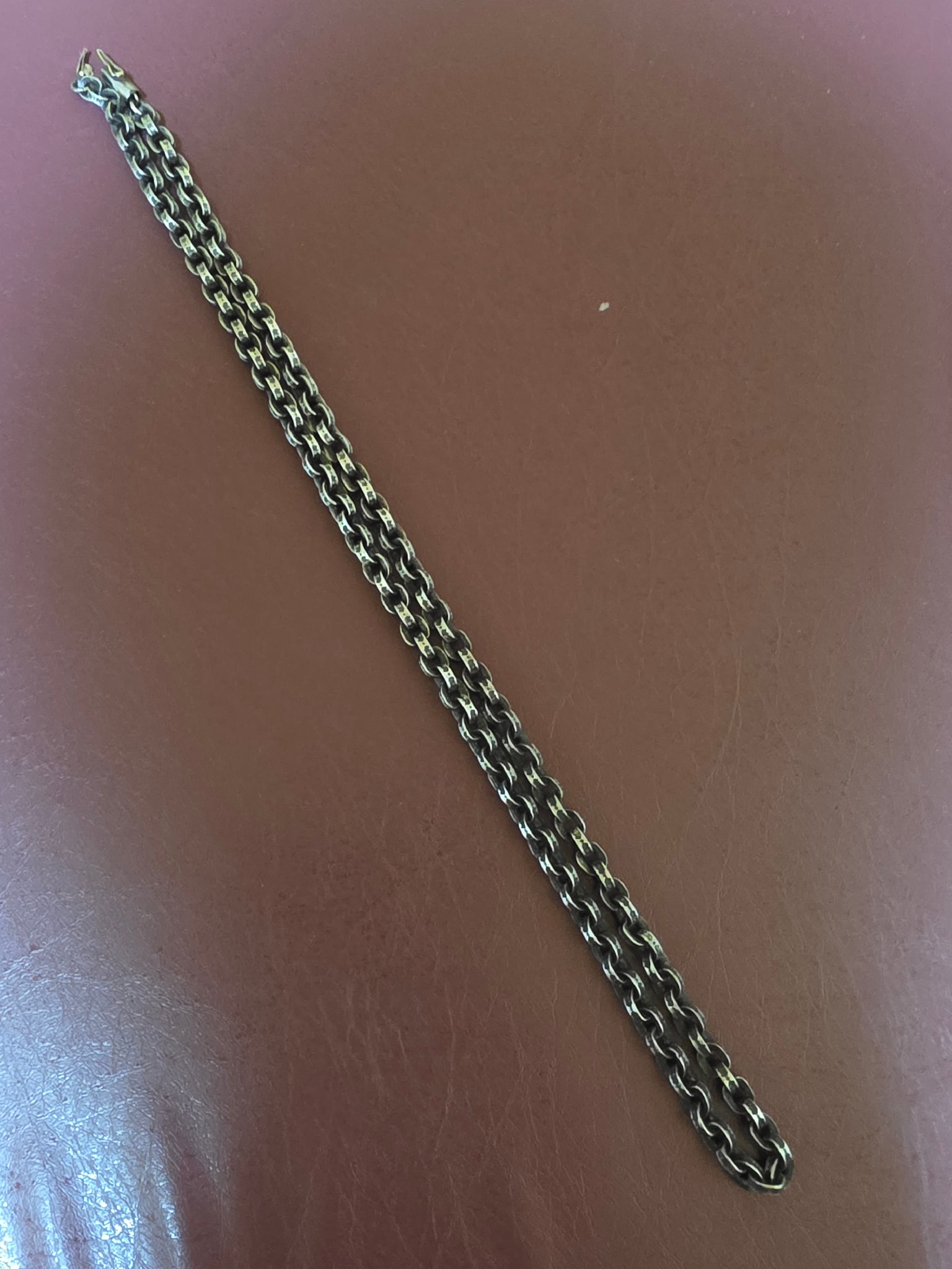 Chrome Hearts Paper Chain Necklace "Silver"