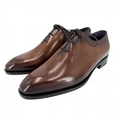 Berluti ベルルッティ ローファー アレッサンドロ デムジュール 革靴 オックスフォード 35 1/2サイズ 約22cm レザー ブラウン 茶 レディース【中古品】
