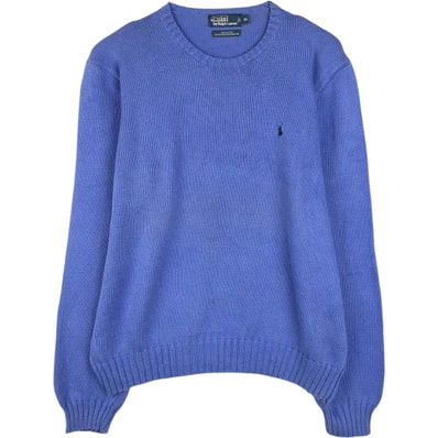 古着 ラルフローレン Ralph Lauren POLO by Ralph Lauren コットンニットセーター メンズXL相当/eaa645913