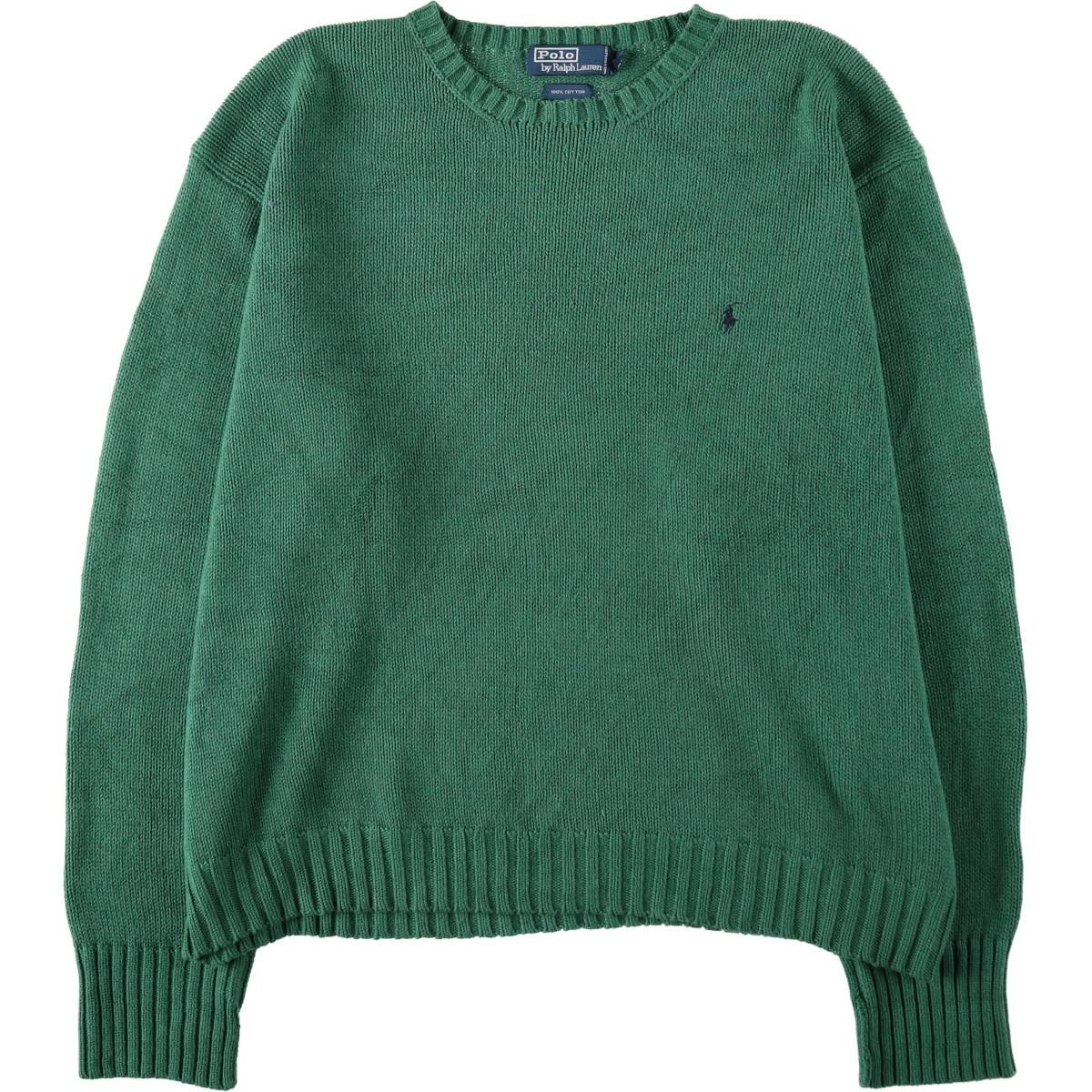 古着 ラルフローレン Ralph Lauren POLO by Ralph Lauren コットンニットセーター メンズXXL相当/eaa619982