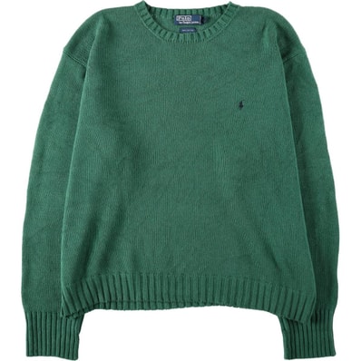 古着 ラルフローレン Ralph Lauren POLO by Ralph Lauren コットンニットセーター メンズXXL相当/eaa619982