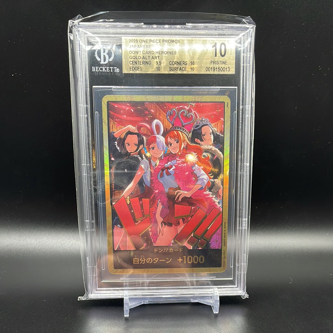 ドン!!カード : ロビン&ウタ&ナミ&ハンコック スーパーパラレル [開封済](エクストラブースター「ワンピース ヒロインズエディション スペシャルセット」)