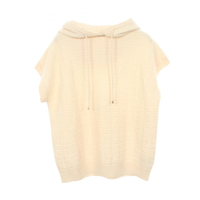 エルメス HERMES LOUNGEWEAR VOYAGE ニット パーカー 衣料品 トップス ウール レディース ホワイト系 2H2624DA 【中古】