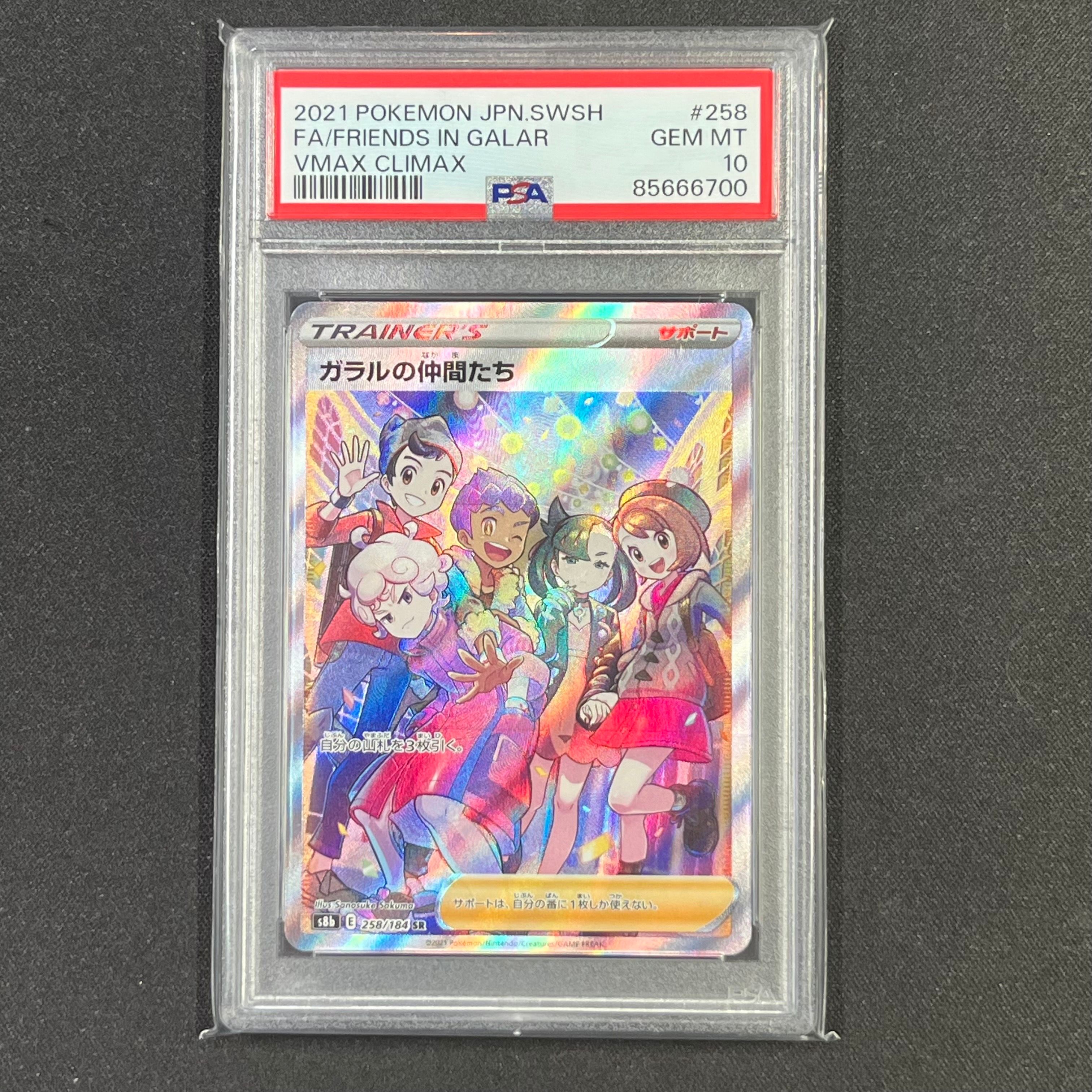 ガラルの仲間たち SR[S8b 258/184](ハイクラスパック「VMAXクライマックス」)