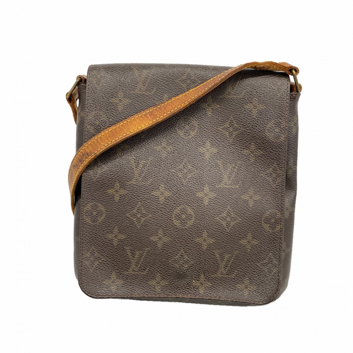 【6db2002】ルイヴィトン ショルダーバッグ モノグラム ミュゼットサルサショートストラップ M51258 ブラウン【中古】レディース