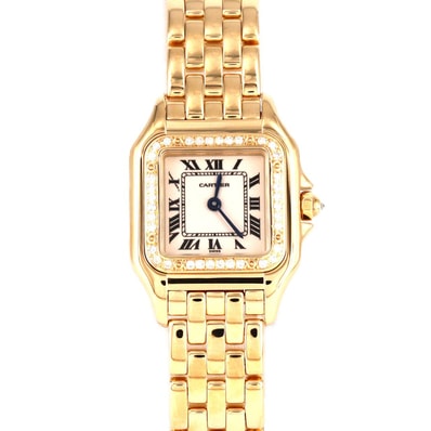 カルティエ パンテールSM YG/D WF3070B9 YG クォーツ