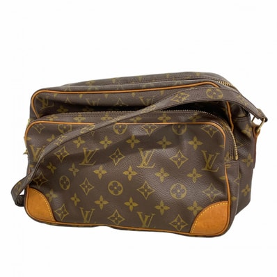 【6dd4883】ルイヴィトン ショルダーバッグ モノグラム ナイル M45244 ブラウン【中古】レディース