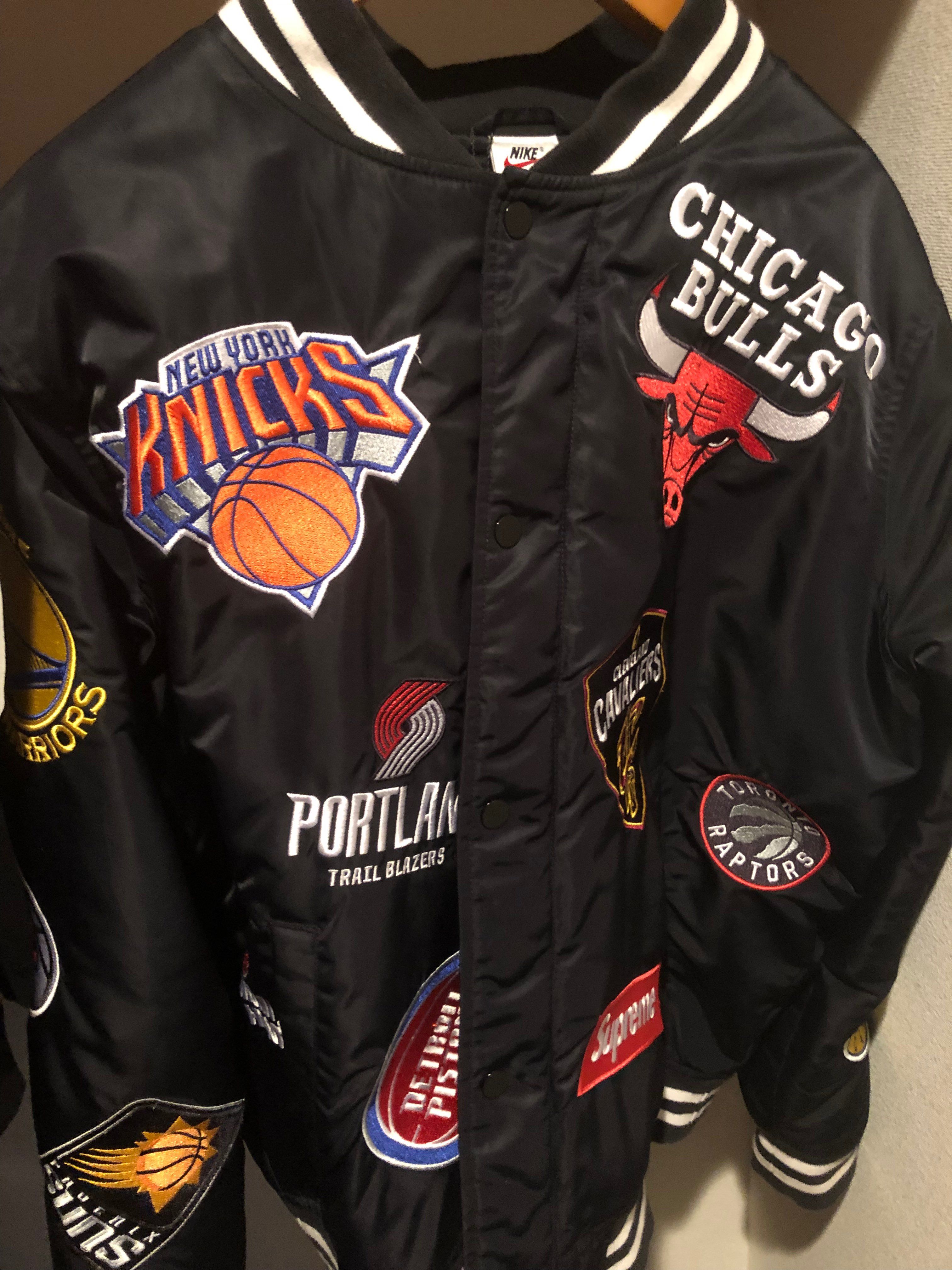 Supreme / Nike®/NBA Teams Warm-Up Jacket "Black"