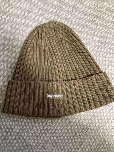 Supreme Overdyed Beanie "Taupe" (23SS)