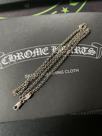 Chrome Hearts Neck Chain Roll 40cm (16 inch) "Silver"