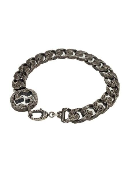 GUCCI Interlocking G Chain Bracelet In Silver