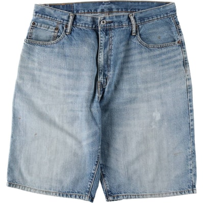 古着 リーバイス Levi's 569 LOOSE STRAIGHT デニムショーツ ハーフパンツ ジョーツ メンズw37相当/eaa620225