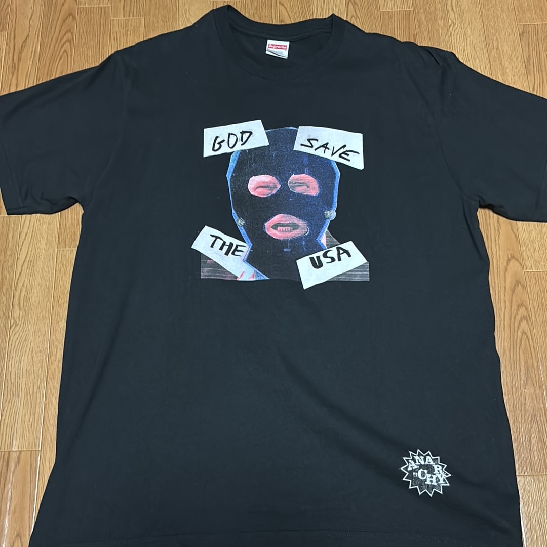 Supreme God Save Us Tee "Black"