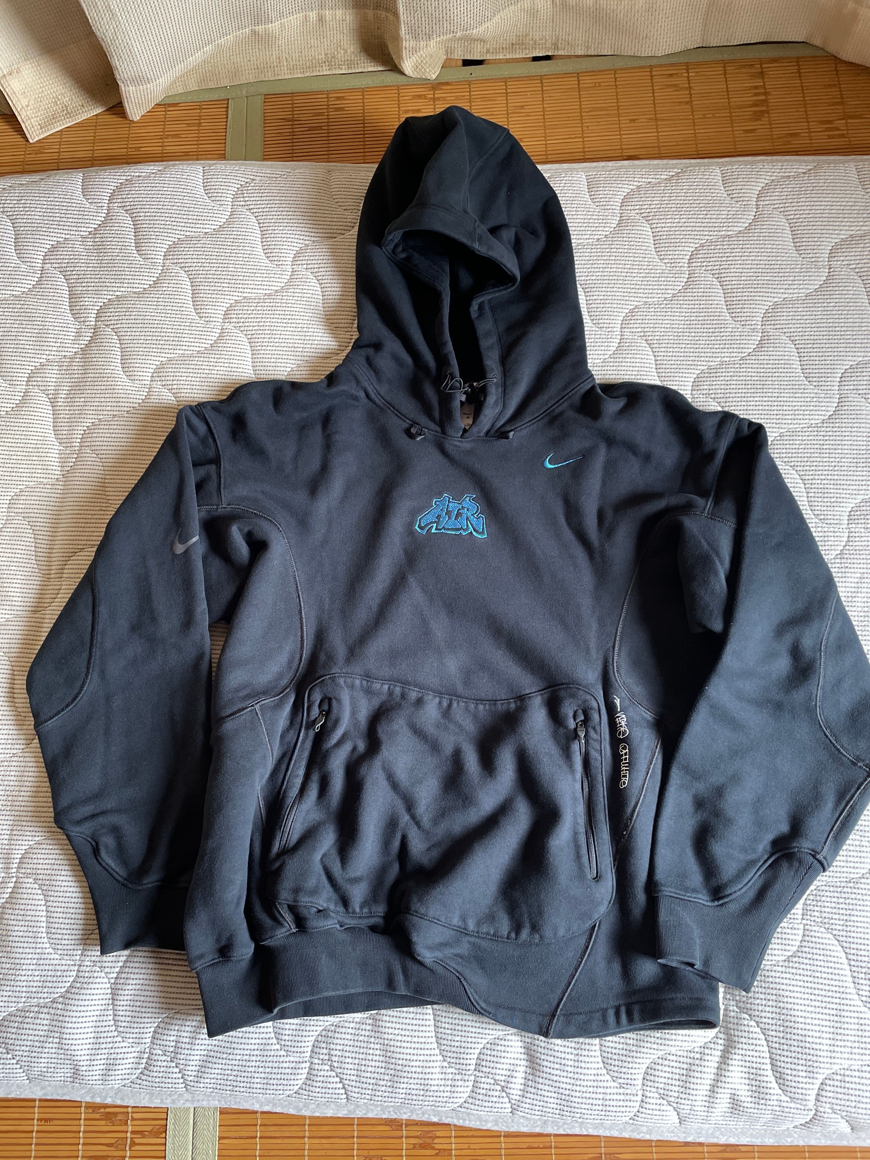 Nike x Off-White Men's Fleece Parka 006 "Black"