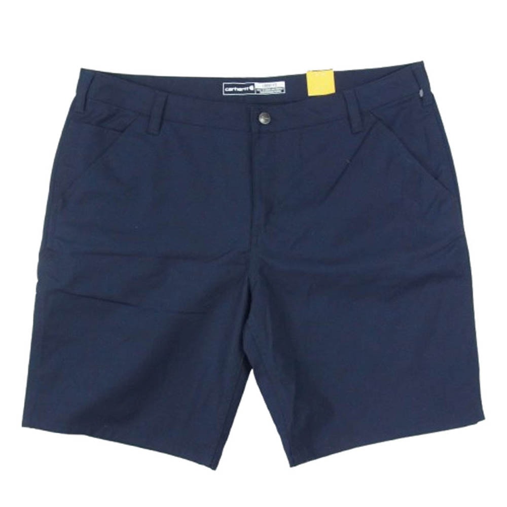 Carhartt カーハート ショートパンツ BS3111-W Rugged Pro Series フレックス ルーズフィット コットンキャンバス ワーク ショーツ ハーフパンツ ネイビー系 18【極上美品】【中古】