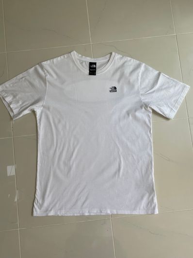 Supreme x The North Face Mountains Tee "White"