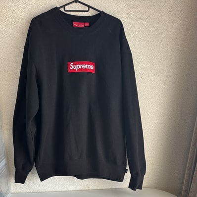 Supreme Box Logo Crewneck "Black" (22FW)