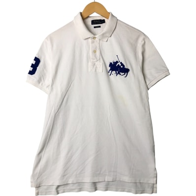 古着 ラルフローレン Ralph Lauren POLO RALPH LAUREN CUSTOM FIT 半袖 ポロシャツ メンズXL相当/eaa544199