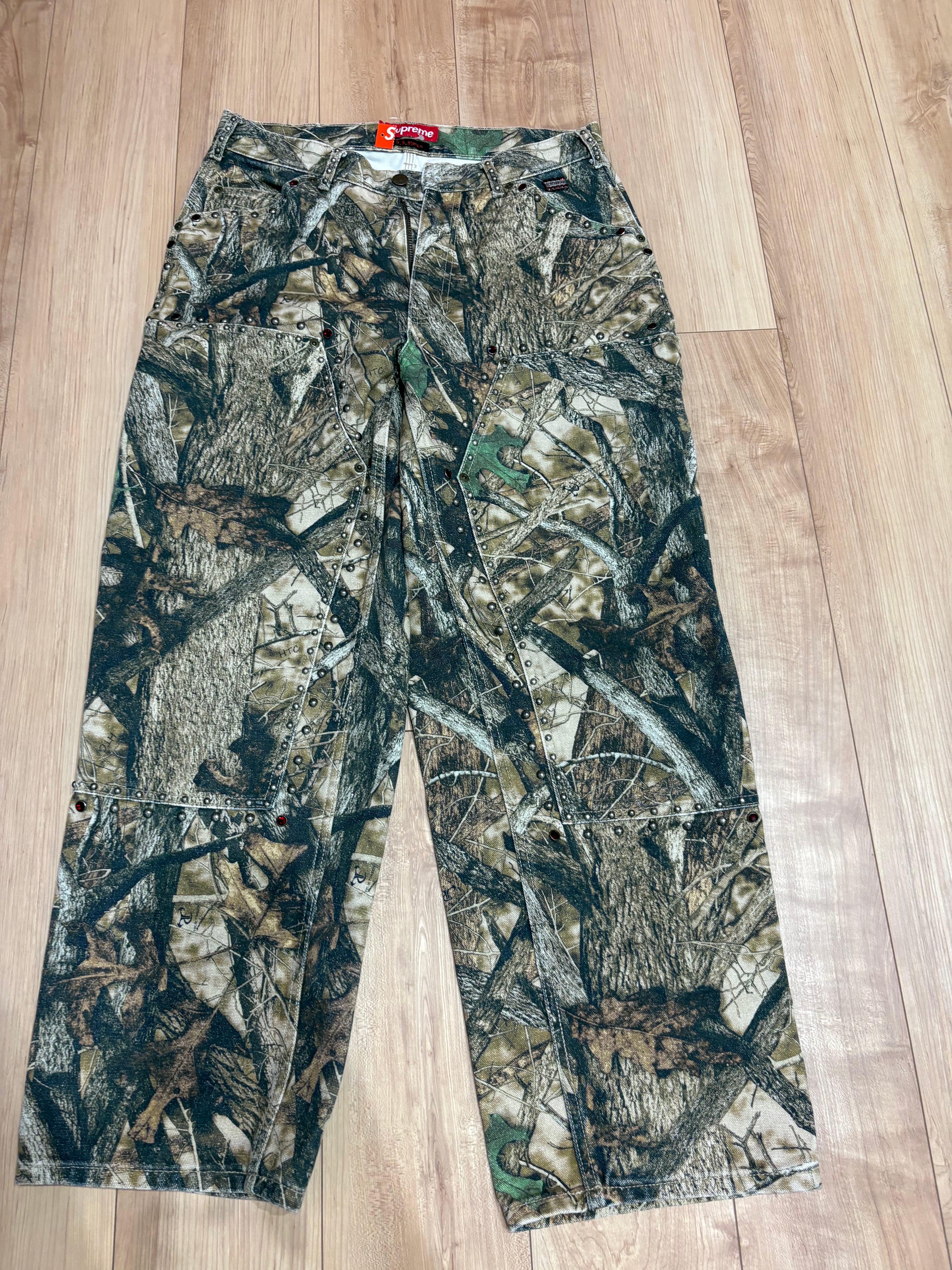 Supreme x B.B. Simon Studded Double Knee Painter Pant 