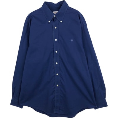古着 ブルックスブラザーズ Brooks Brothers 346 長袖 ボタンダウンシャツ メンズL相当/eaa651955