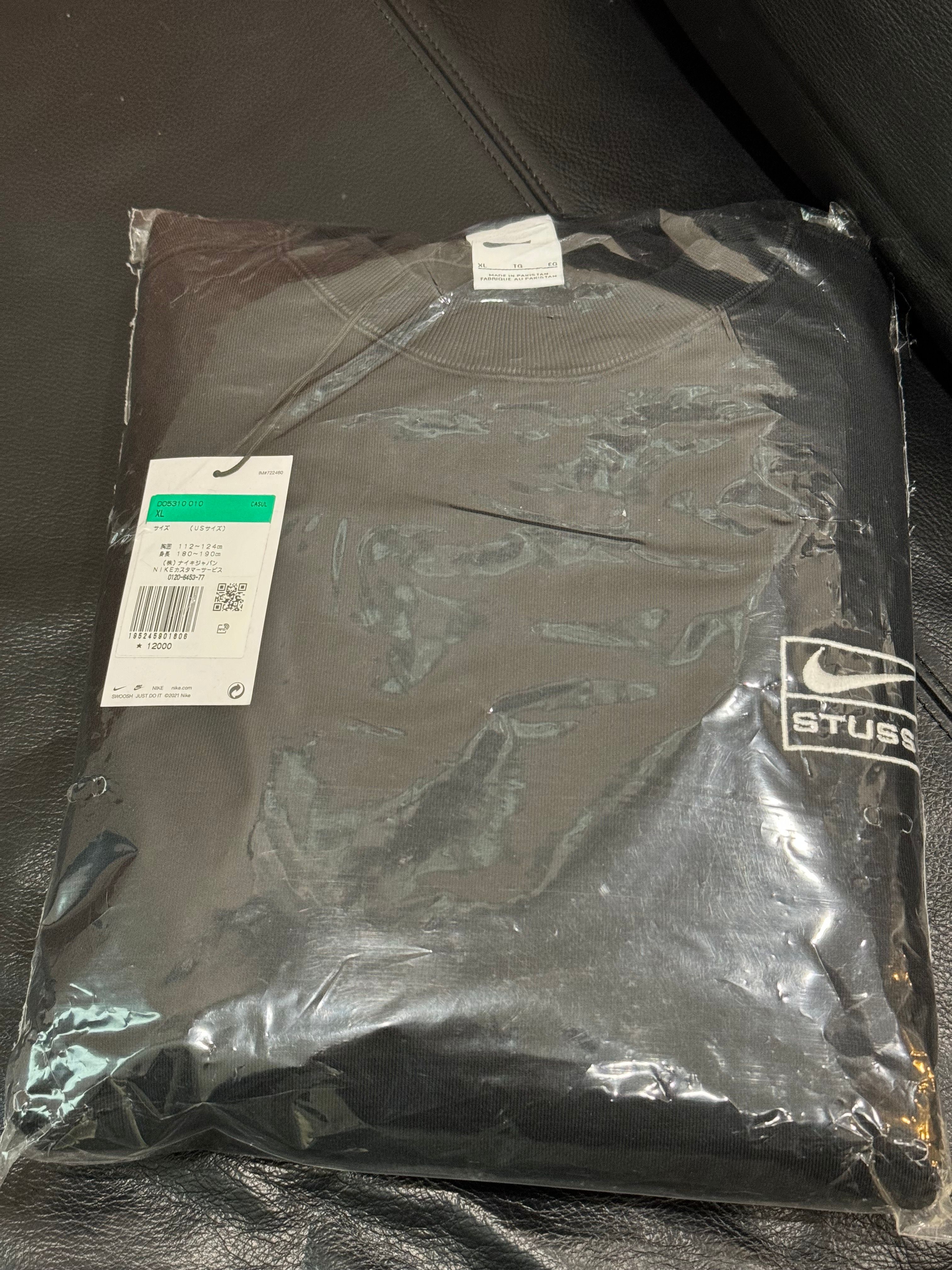 Stussy x Nike Wash Crew (US Size) "Black" DO5310-010