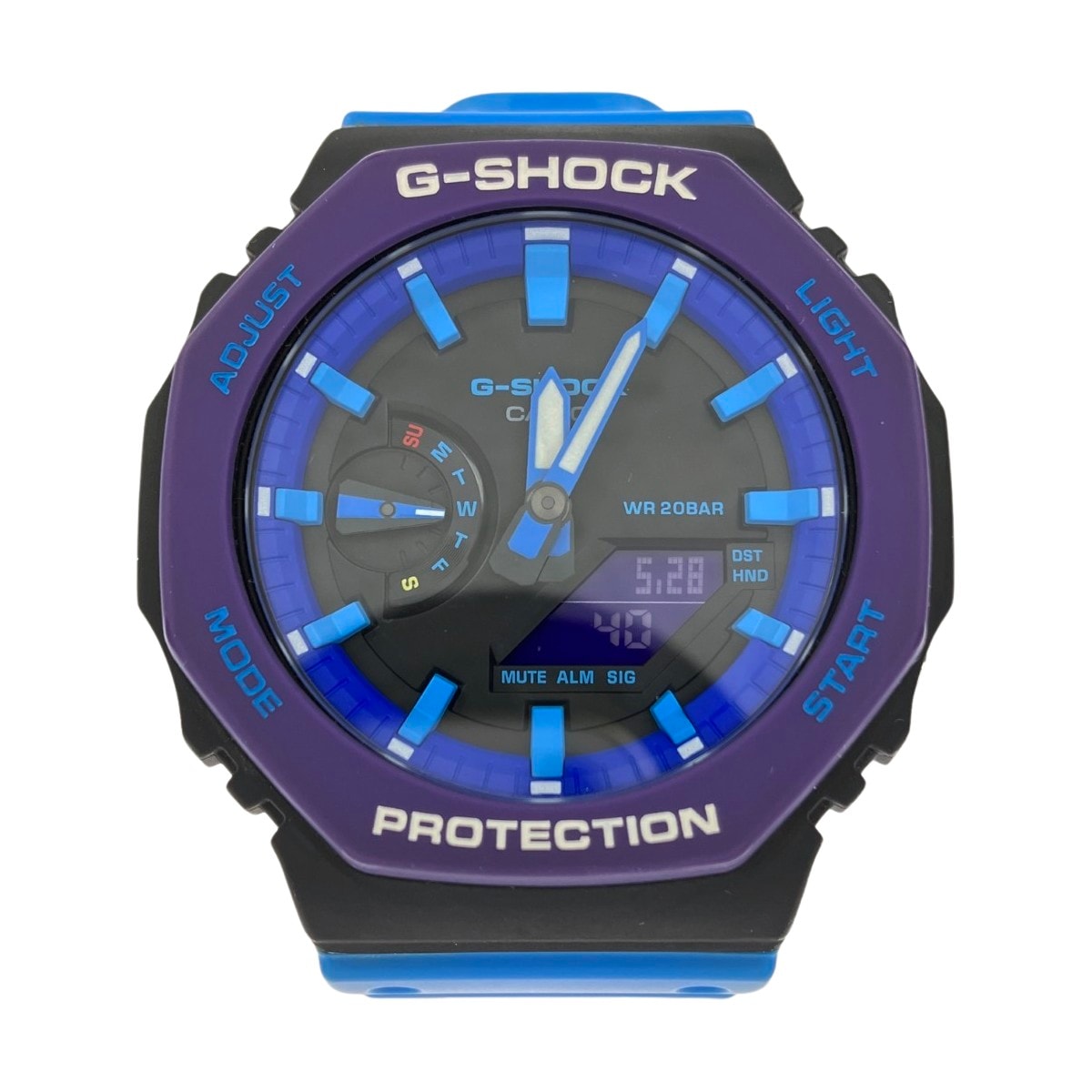 ▽▽カシオ G-SHOCK GA-2100THS ラバーバンド 箱替えバンド付