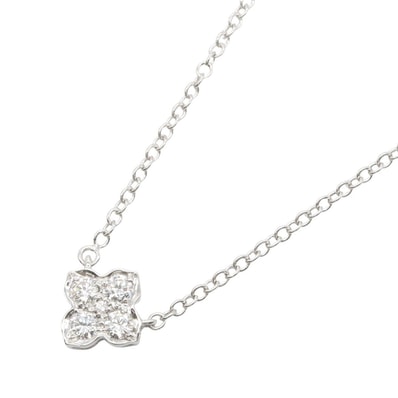 カルティエ CARTIER ヒンドゥ ダイヤ ネックレス ネックレス ジュエリー K18WG(ホワイトゴールド) ダイヤモンド レディース シルバー系 / クリア系 【中古】