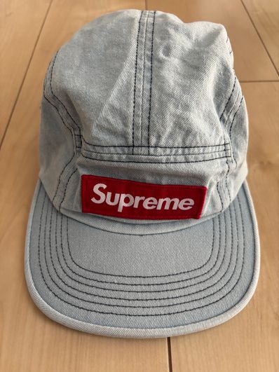 supreme デニムキャンプキャップ