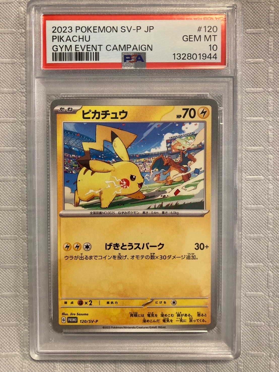 ピカチュウ: プロモ [SV-P 120](プロモーションカード「SV-P」)