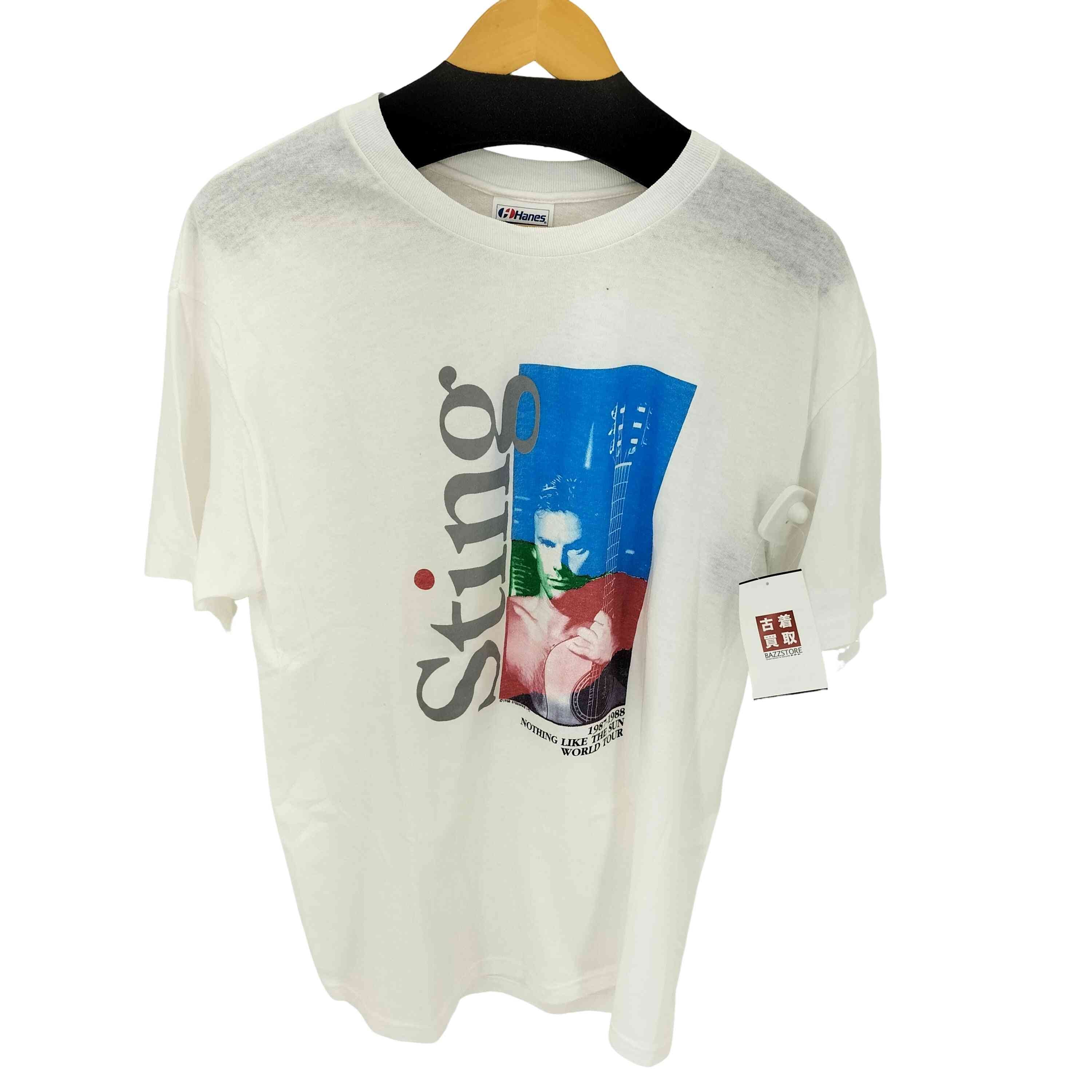 80S ?1988 STEERPIKE LTD 1987-1988 Sting Nothing Like the Sun World Tour Tシャツ【1137151000388】