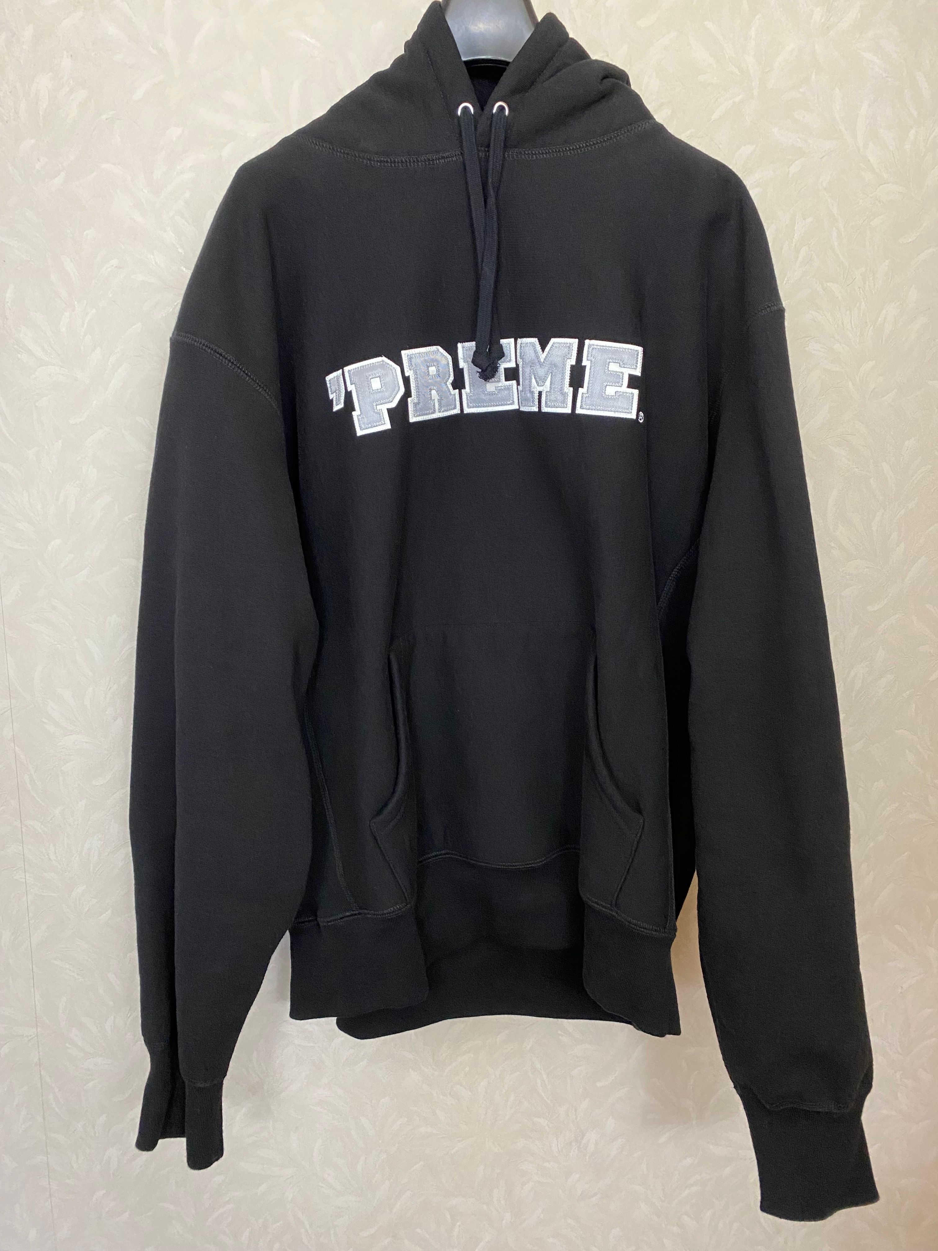 Supreme Preme Hooded Sweatshirt "Black"