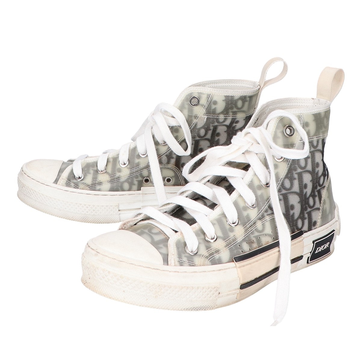 ディオール B23 オブリーク ハイトップスニーカー 37