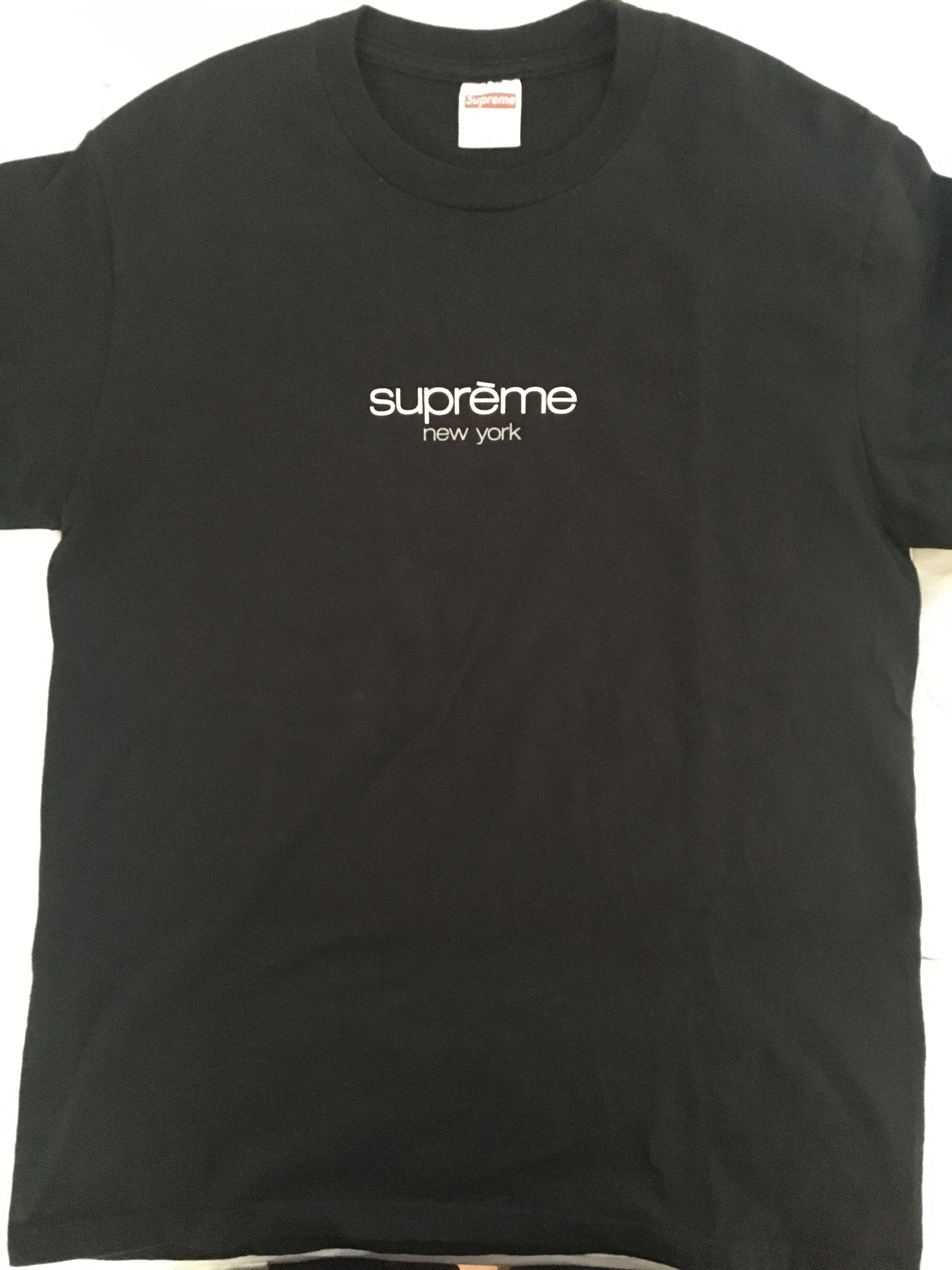 Supreme Classic Logo Tee "Black"