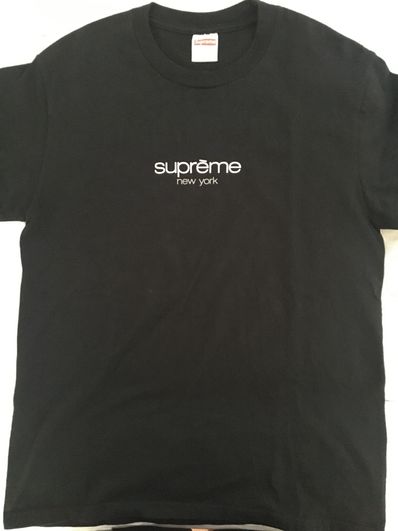 Supreme Classic Logo Tee "Black"