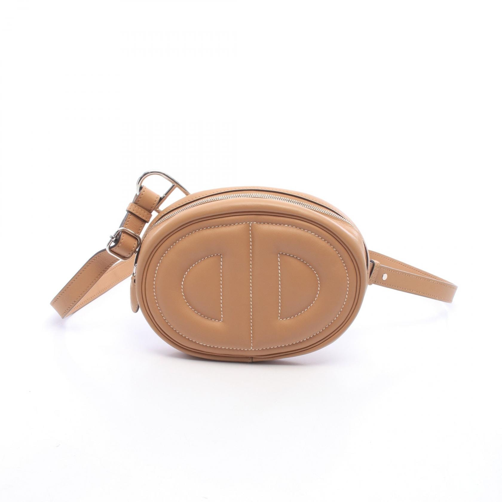 エルメス HERMES インザループ ベルトバッグ ヴェルソ チャイ モーヴシルベストル ウエストバッグ ボディバッグ バッグ レザー ヴォースイフト ヴォースイフト チャイ U刻印(2022年製造) レディース ブラウン系