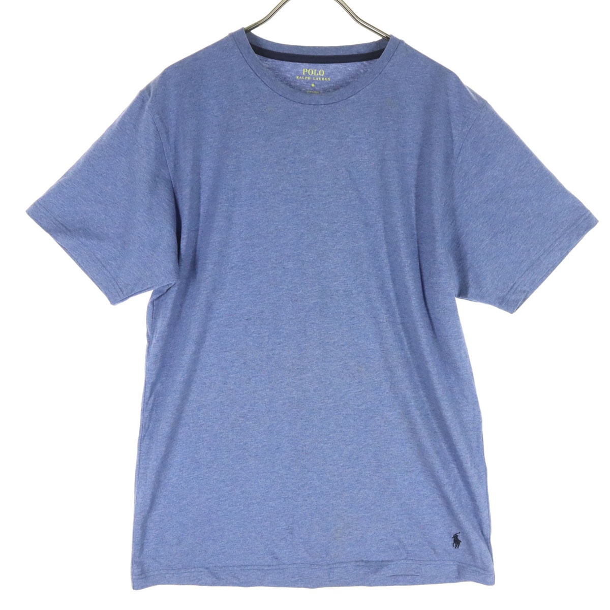 POLO RALPH LAUREN ポロラルフローレン ポニー刺繍 半袖 クルーネック Tシャツ M ブルー