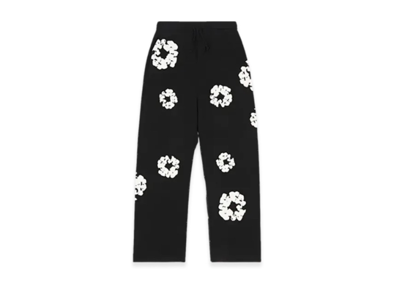 DENIM TEARS Cotton Wreath Baggy Sweatpants "Black"